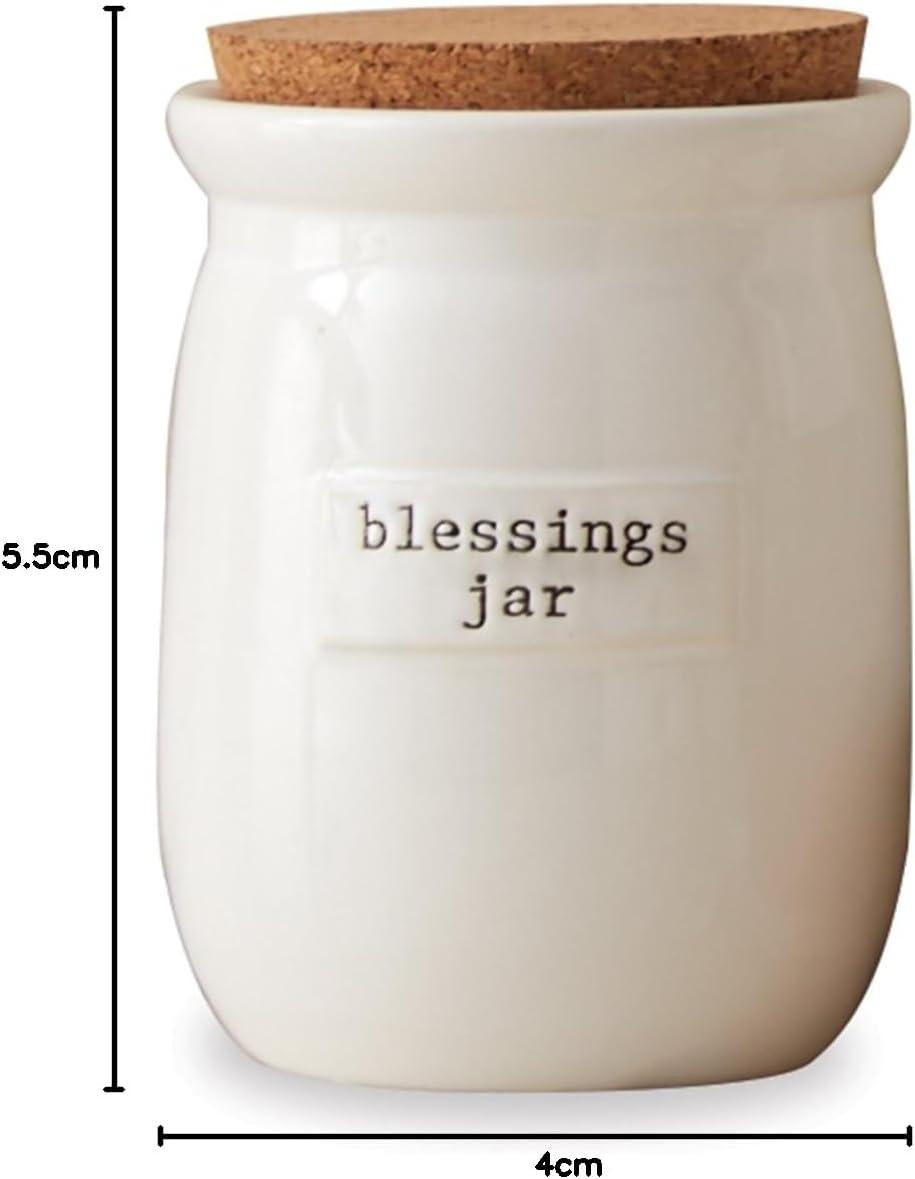 imageMud Pie Inspirational Count Your Blessings Jar Set