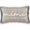 Mud Pie Grandmother Small Pillow, 15″ x 9″, Mimi(Mimi)