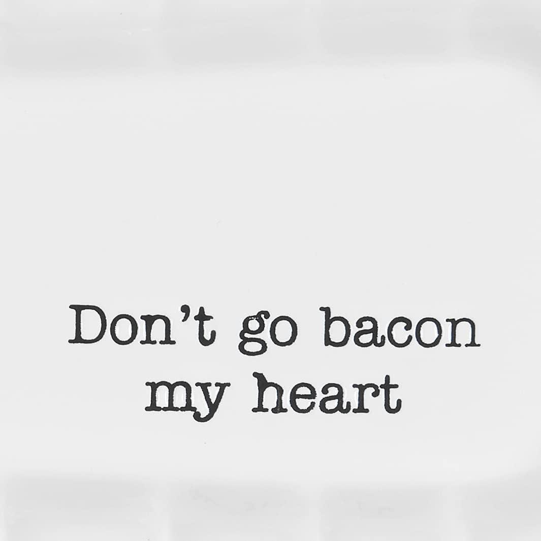 imageMud Pie Bacon Serving Tray Set White 12quot X 45quot