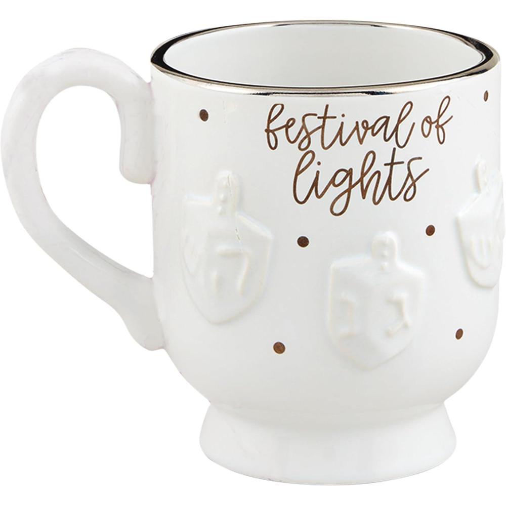 imageMud Pie Hanukkah Mug Festival 14 oz