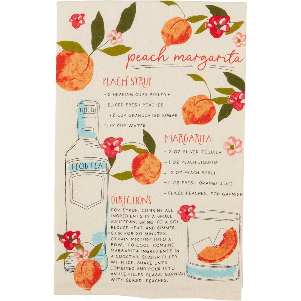 imageMud Pie Lemonade Drink Recipe Towels 26quot x 16 12quotPeach