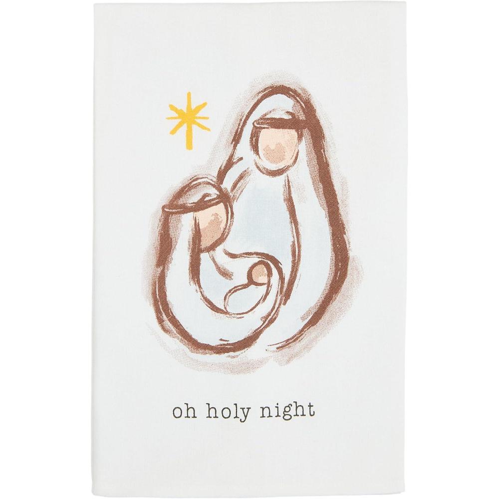 imageMud Pie Nativity Cotton Towel Oh 26quot x 16 12quotOne Size