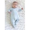 Mud Pie Baby Boys Bunny Pocket Sleeper(Blue)