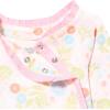 Mud Pie Baby Girl’s Ruffle Bunny Print Sleeper(Multi)