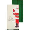 Mud Pie Classic Christmas Towel, Standing, 26″ x 16 1/2″