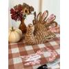 Mud Pie Hyacinth Turkey Sitter; 10″ x 10 1/2″
