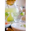 Mud Pie Stemless Margarita Glass with Ingredients, 6 Piece Set, Clear