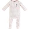 Mud Pie Baby Girls Bunny Pocket Sleeper(Pink)