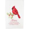 Mud Pie Cardinal Towel, Forever, 26″ x 16 1/2″