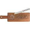 Mud Pie Challah Board Set; board 5″ x 16″ | knife 8″