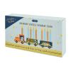 Mud Pie Children Kids Train Menorah; 5 1/2″ x 11 3/4″
