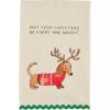 Mud Pie Christmas Pet Towels, May Your, 26″ x 16 1/2″