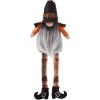 Mud Pie Fall Dangle Gnome (Pilgrim), Brown (42600547G), 9″ x 4″