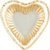 Mud Pie Glass Heart Tidbit Trays; small 5 1/2′ x 5 1/2″ | large 6 1/2″ x 6 1/2″