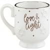 Mud Pie Hanukkah Mug, Love, 14 oz
