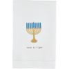 Mud Pie Hanukkah Towel, Menorah 21″ x 14″