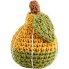 Mud Pie Mini Crochet Two Tone Gourd; Approx 4″ x 3″