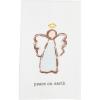Mud Pie Nativity Cotton Towel, Peace, 26″ x 16 1/2″(One Size)
