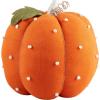 Mud Pie Orange, 12″ x 10″ Dotted Stuffed Pumpkin