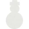 Mud Pie Sman Xmas Mini Marble Serving Boards, Approx 8″ x 5″, White(approx 8″ x 5″ (Pack of 6))