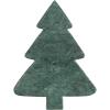 Mud Pie Tree Xmas Mini Marble Serving Boards, Approx 8″ x 5″, Green(approx 8″ x 5″)