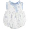 Mud Pie baby-girls Children’s White Floral Bubble(Ivory Ground Floral)