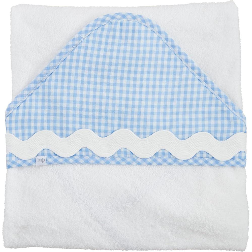 imageMud Pie Childrens Blue Gingham Hooded Towel