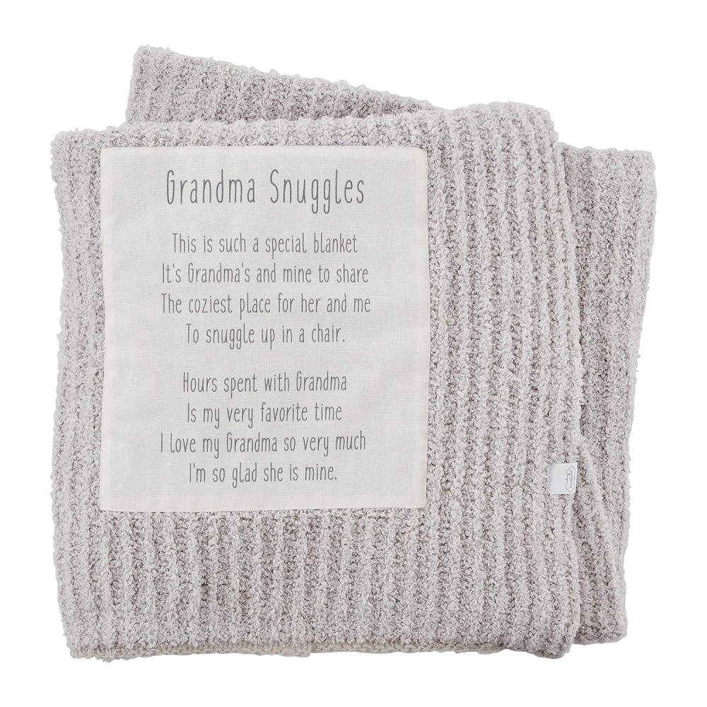 imageMud Pie Grandma Snuggles Chenille Blanket