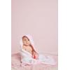Mud Pie Children’s Pink Gingham Hooded Towel