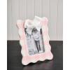 Mud Pie Horizontal Blue Bow Frame; 9″ x 7″(Vertical Pink)