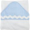 Mud Pie Children’s Blue Gingham Hooded Towel