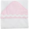Mud Pie Children’s Pink Gingham Hooded Towel