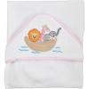 Mud Pie Children’s Pink Noahs Ark Hooded Towel