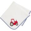 Mud Pie Kids Tractor Quilted Blanket; 34″ x 28″