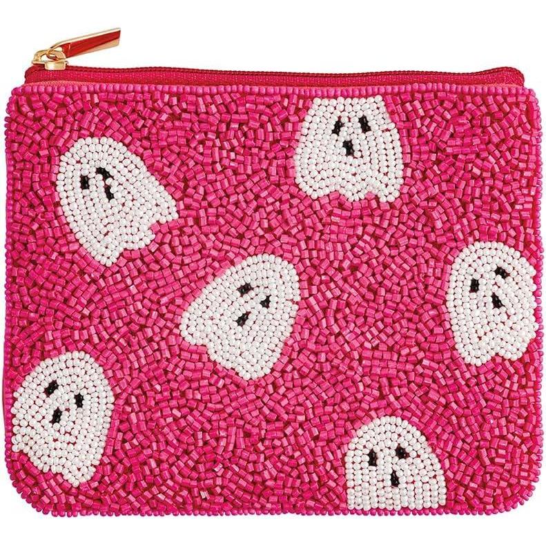 imageMud Pie Womens Halloween Beaded Case Ghosts