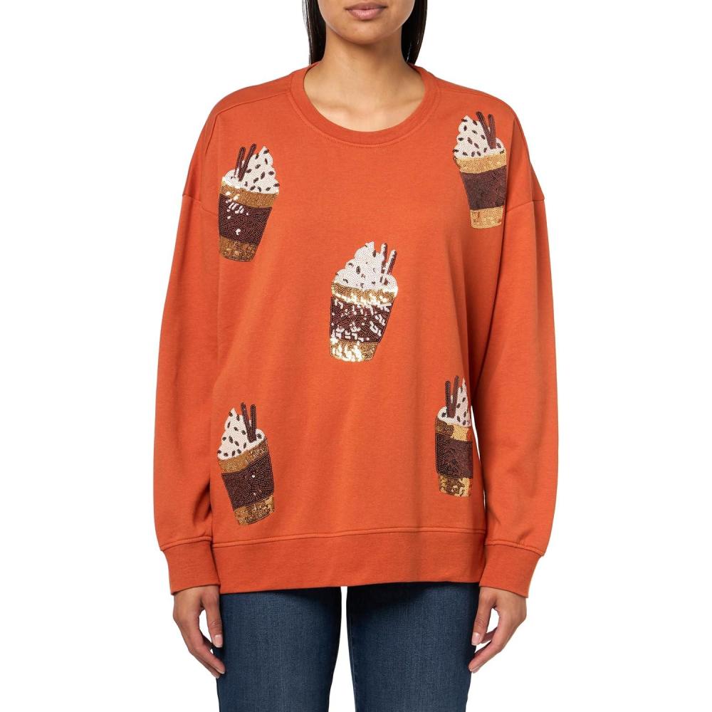 imageMud Pie Womens Top Orange
