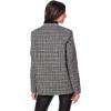 Mud Pie Women Bynes Plaid Blazer(Black)