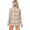 Mud Pie Women Bynes Plaid Blazer(Ivory)