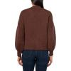 Mud Pie Women’s Dianne Flower Icon Cardigan, Brown