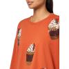 Mud Pie Womens Top Orange