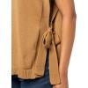 Mud Pie Women’s Tye Bow Sweater Vest(Beige)