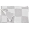 Mud Pie Chenille Checkered Blanket, Tan, 60″ x 50″(Grey)