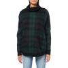 Mud Pie Women Carla Plaid Sweater(Green)