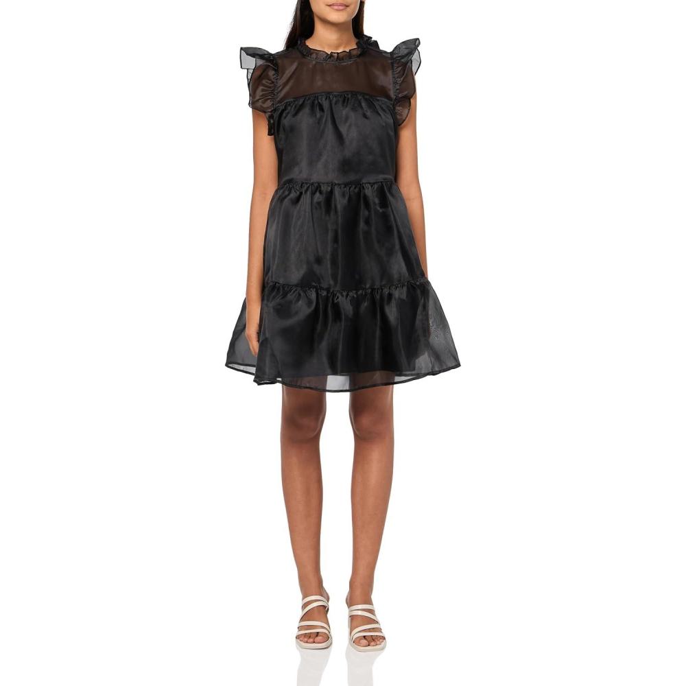 imageMud Pie Women Jane Holiday DressBlack