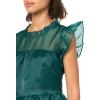 Mud Pie Women Jane Holiday Dress(Green)