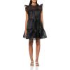 Mud Pie Women Jane Holiday Dress(Black)