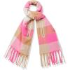 Mud Pie womens Womens Bright Scarf Wrap(Pink)