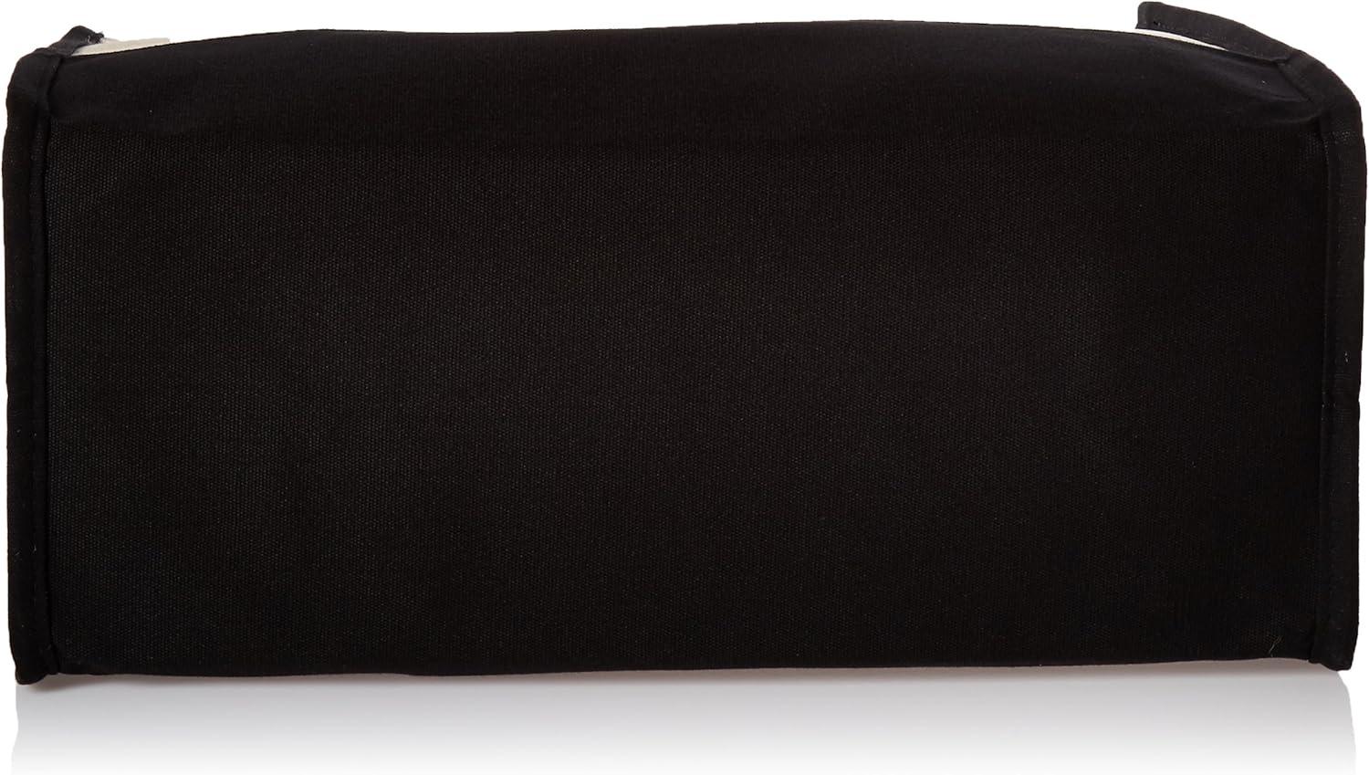 imageMud Pie Classic Black and White Initial Canvas Tote Bags D 100 Cotton 17quot x 19quot x 2quotE