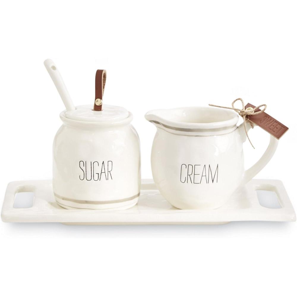 imageMud Pie Bistro Cream and Sugar 5 Piece Set