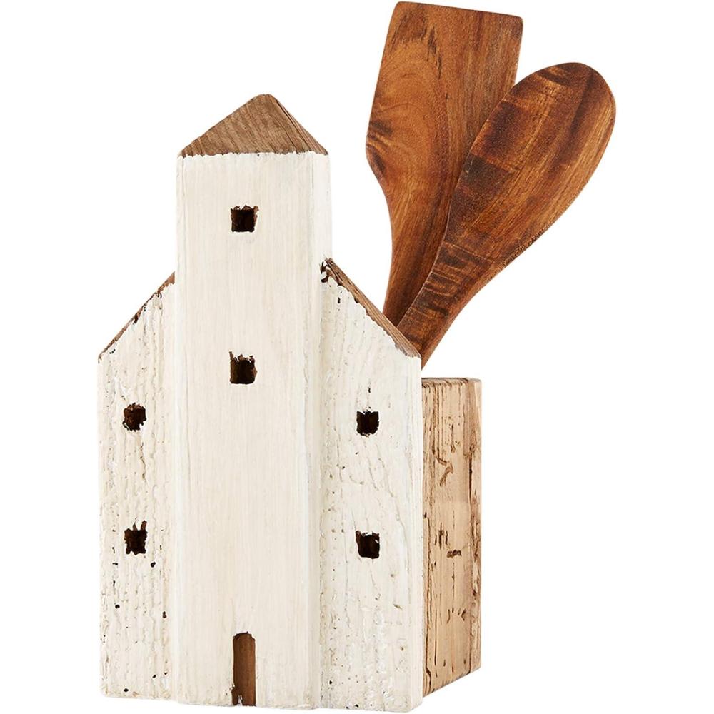 imageMud Pie Circa Utensil Ceramic Holder 65quotx5quot dia UtensilsHouse